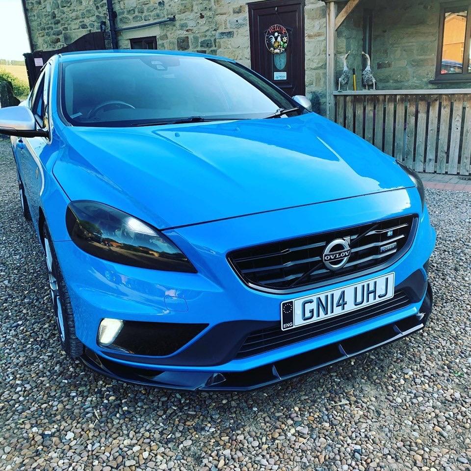 Volvo V40 R-Design Delta VR Front Splitter